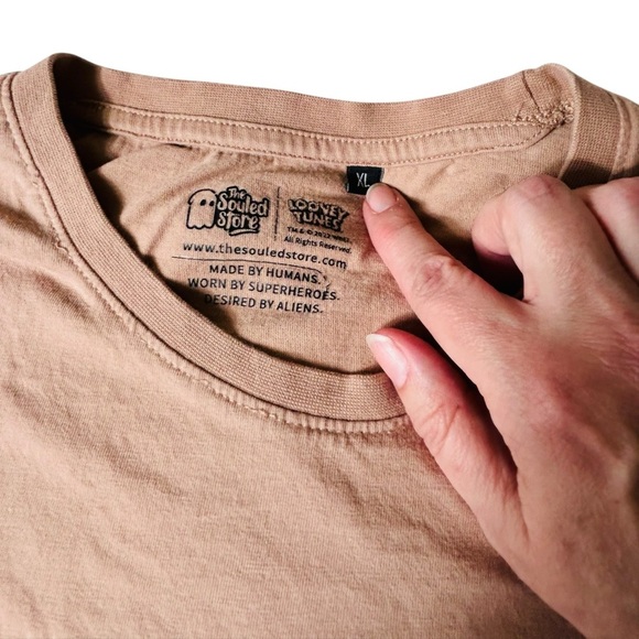 Looney Tunes Tasmanian Devil Tshirt, L-XL, graphic tee, retro - Picture 2 of 5